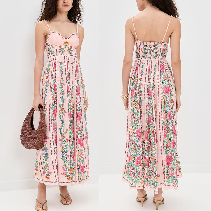 LIVAYNE™ | Luxe Floral Cami Dress