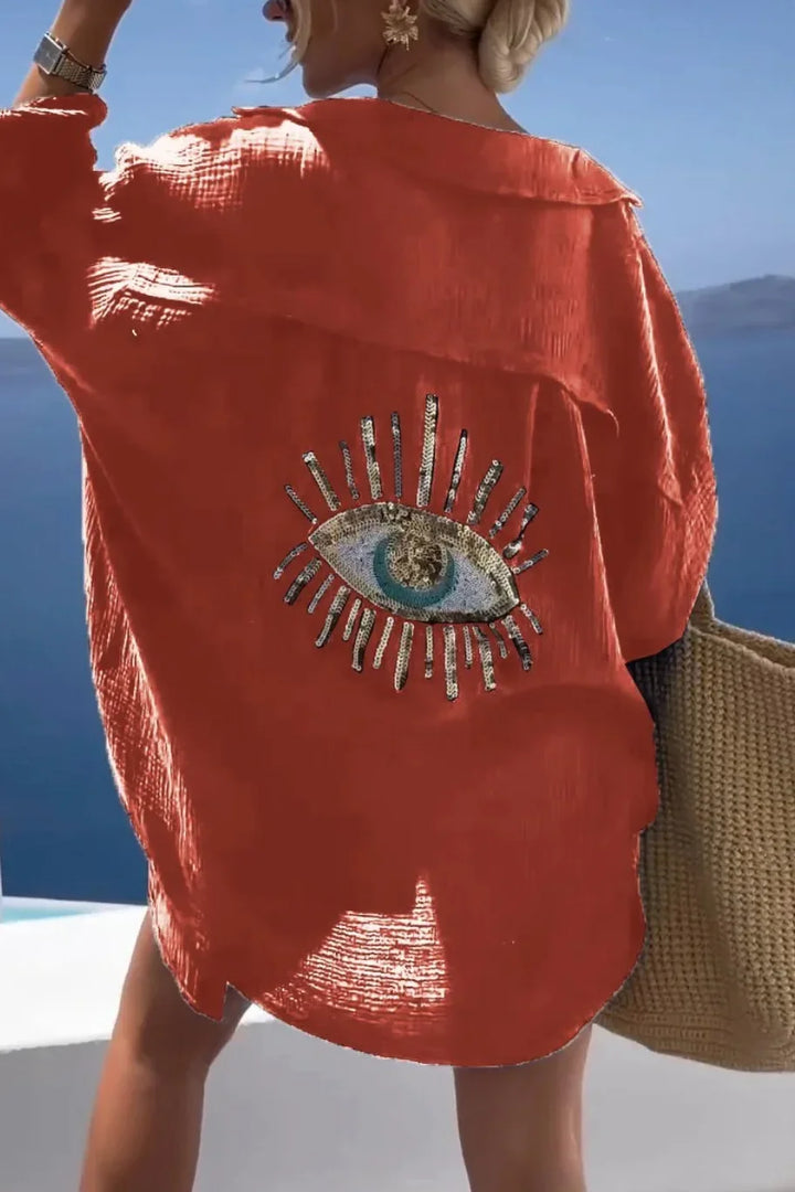 Isaiah - Sequin Embellished Blouse
