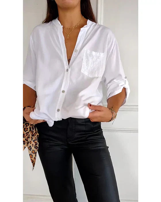 Elaine - Casual Chic Glamour Top