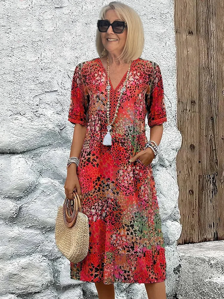 Nova™ | Boho Floral Maxi