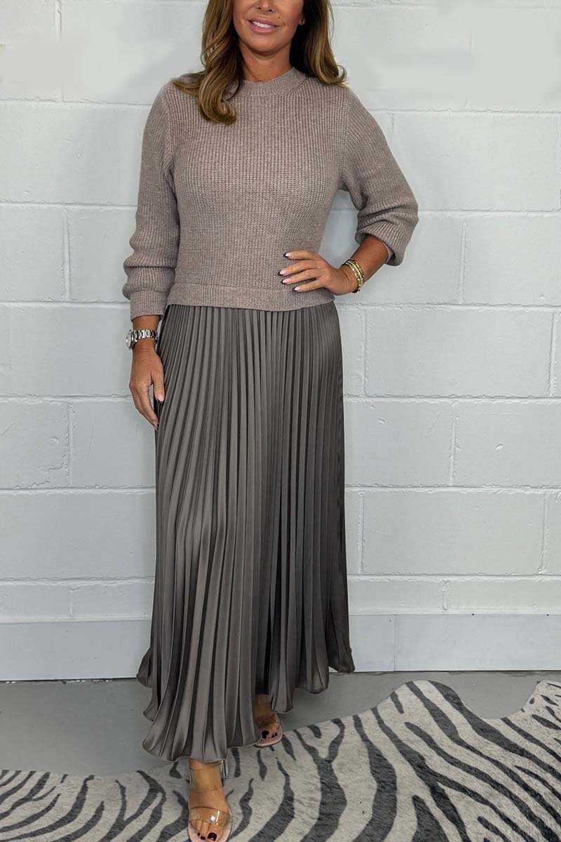 Talina™ | Refined Pleated Dress Set